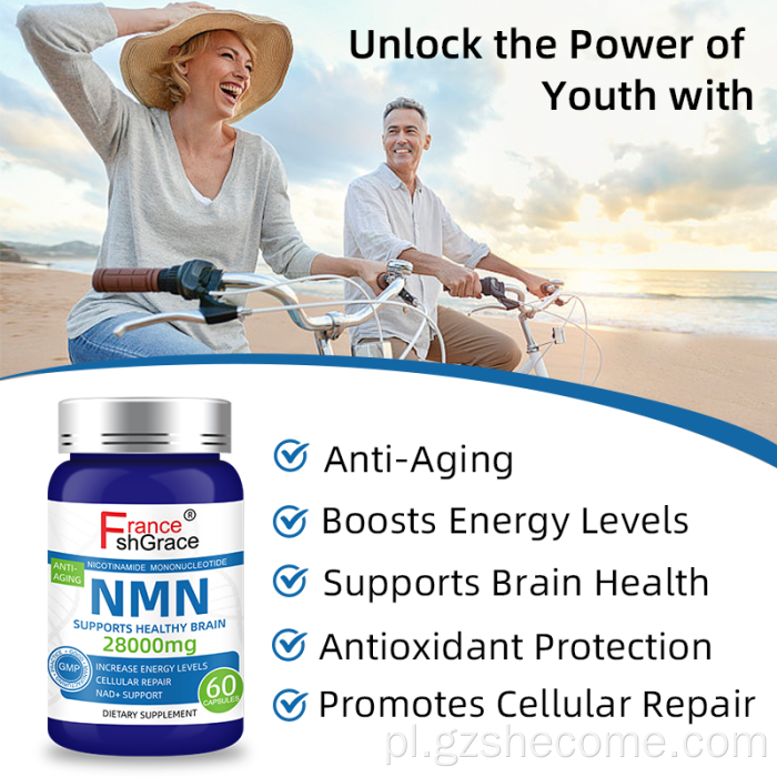 Premium NMN Suplement Wspomaga funkcję immunologiczną